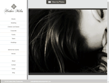 Tablet Screenshot of hethermilesphotography.com